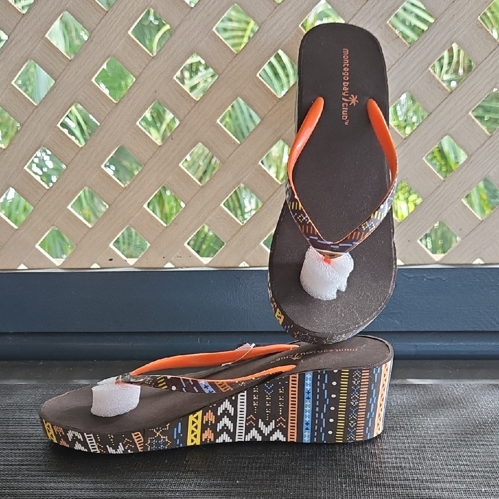 Mossimo Supply Co. Montego Bay Women's Tribal Wedge Sandals